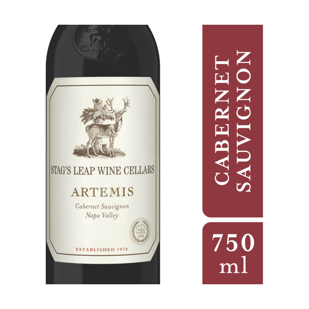 Stag's Leap Wine Cellars Artemis Cabernet Sauvignon California Red Wine bottle