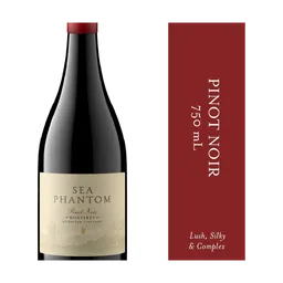 Sea Phantom Pinot Noir Red Wine bottle