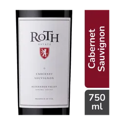 Roth Estate Cabernet Sauvignon California Red Wine bottle