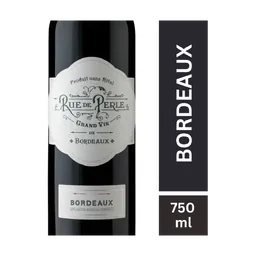 Rue De Perle Bordeaux Red French Wine bottle