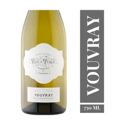 Rue De Perle Vouvray Chenin Blanc White Wine bottle