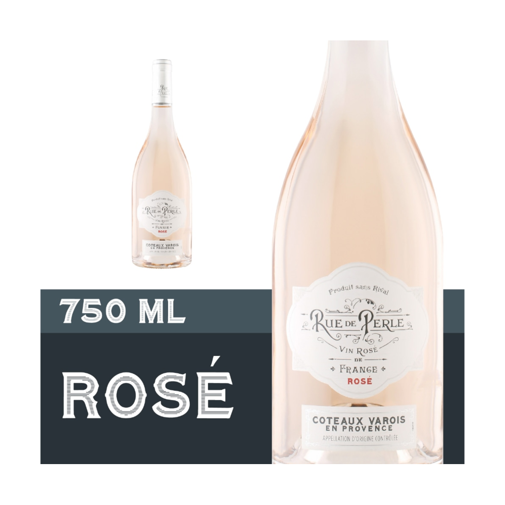 Rue De Perle Provence Rose Wine bottle