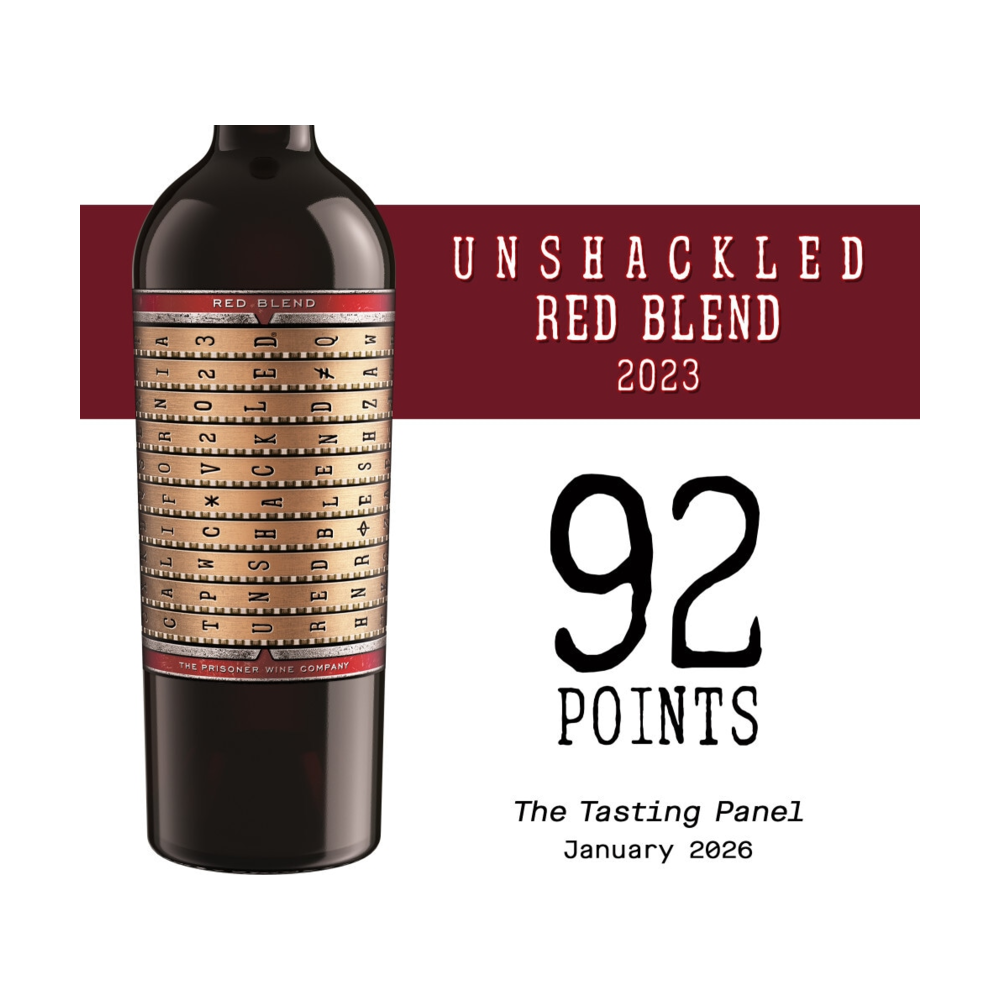 Unshackled Red Blend Red Wine by The Prisoner Wine Company bottle