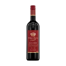 Stella Rosa Black Cherry Semi-Sweet Italian Red Wine bottle