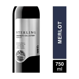 Sterling Vintner's Collection Merlot California Red Wine bottle