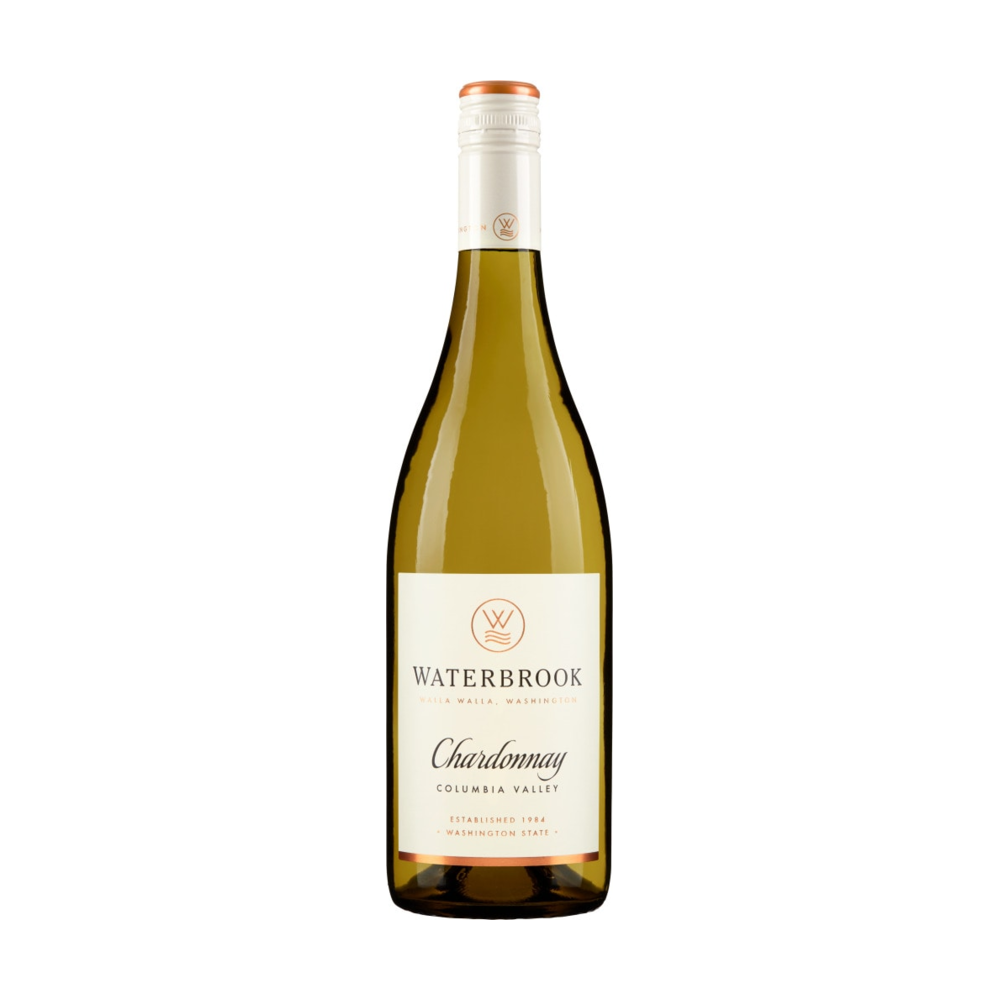Waterbrook Chardonnay Washington White Wine bottle