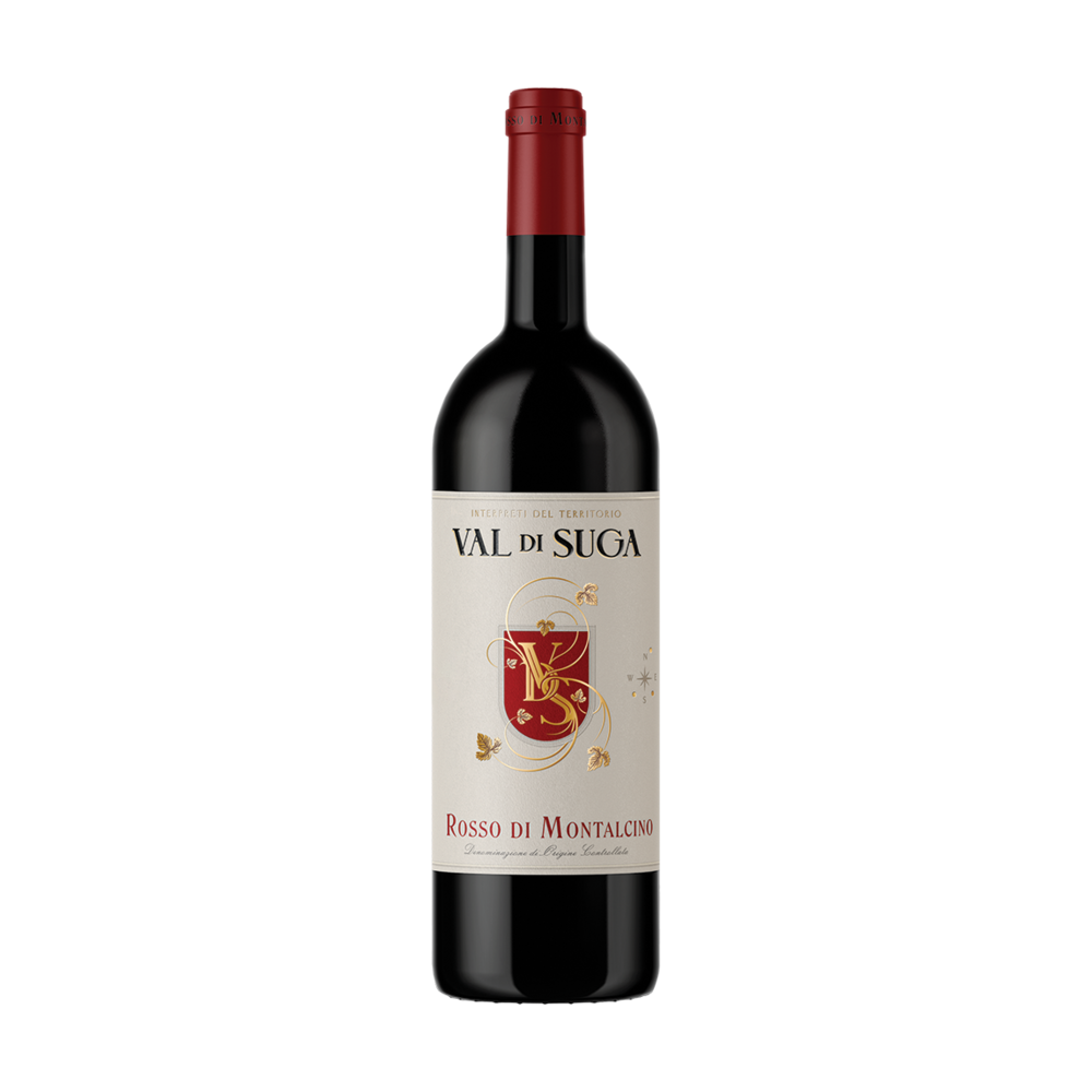 Val di Suga Rosso di Montalcino Sangiovese Tuscany Italy Red Wine bottle