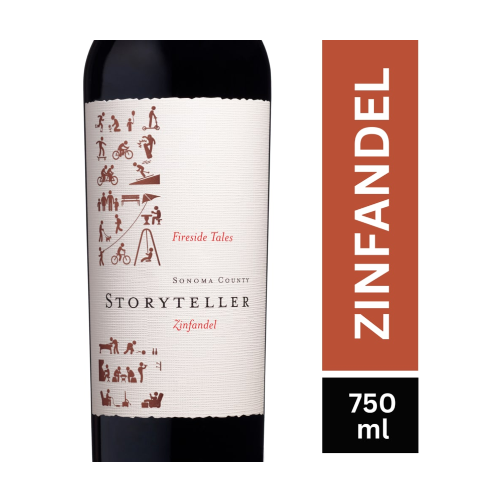 Storyteller Zinfandel California Red Wine bottle