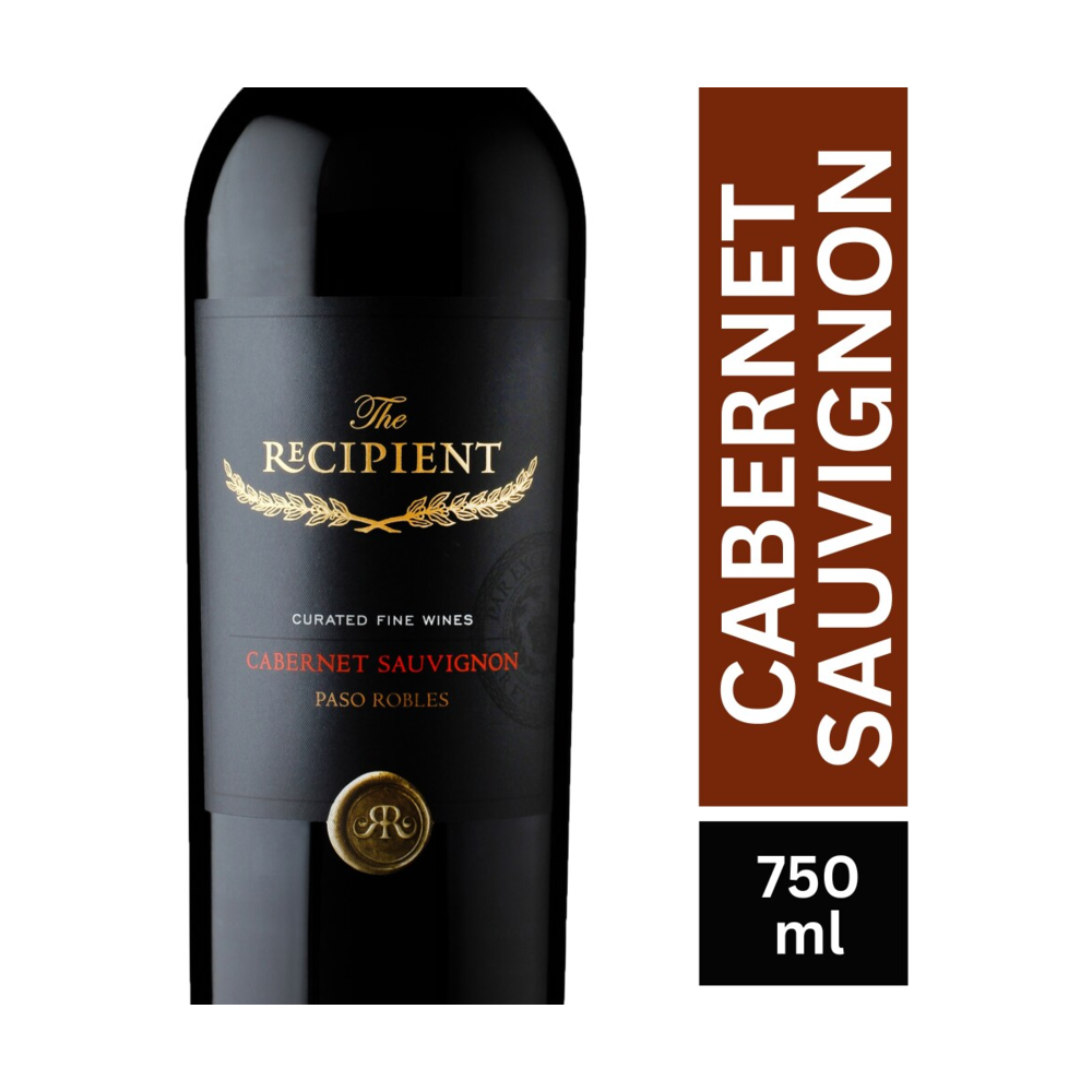 The Recipient Cabernet Sauvignon California Red Wine bottle