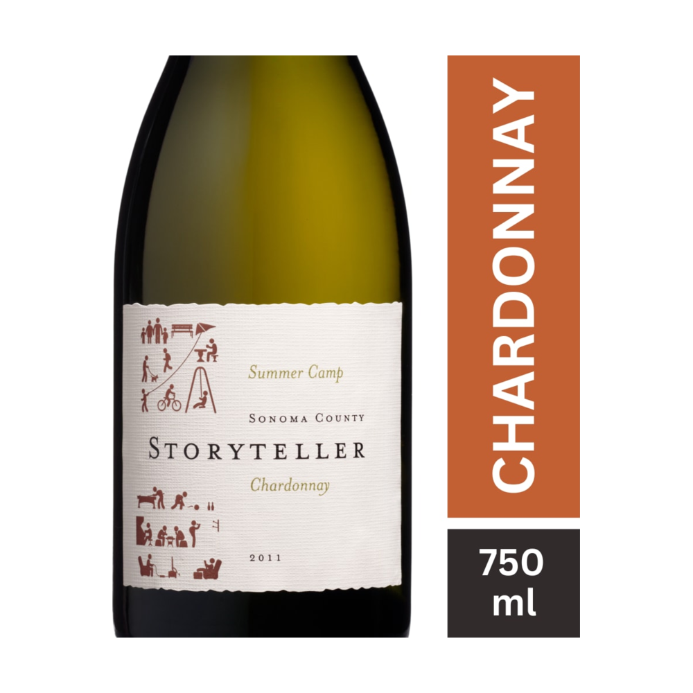 Storyteller Chardonnay White California Wine bottle