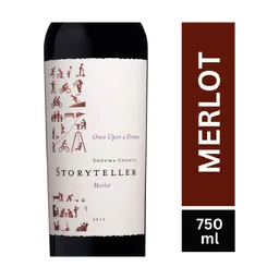 Storyteller Merlot California Red Wine bottle