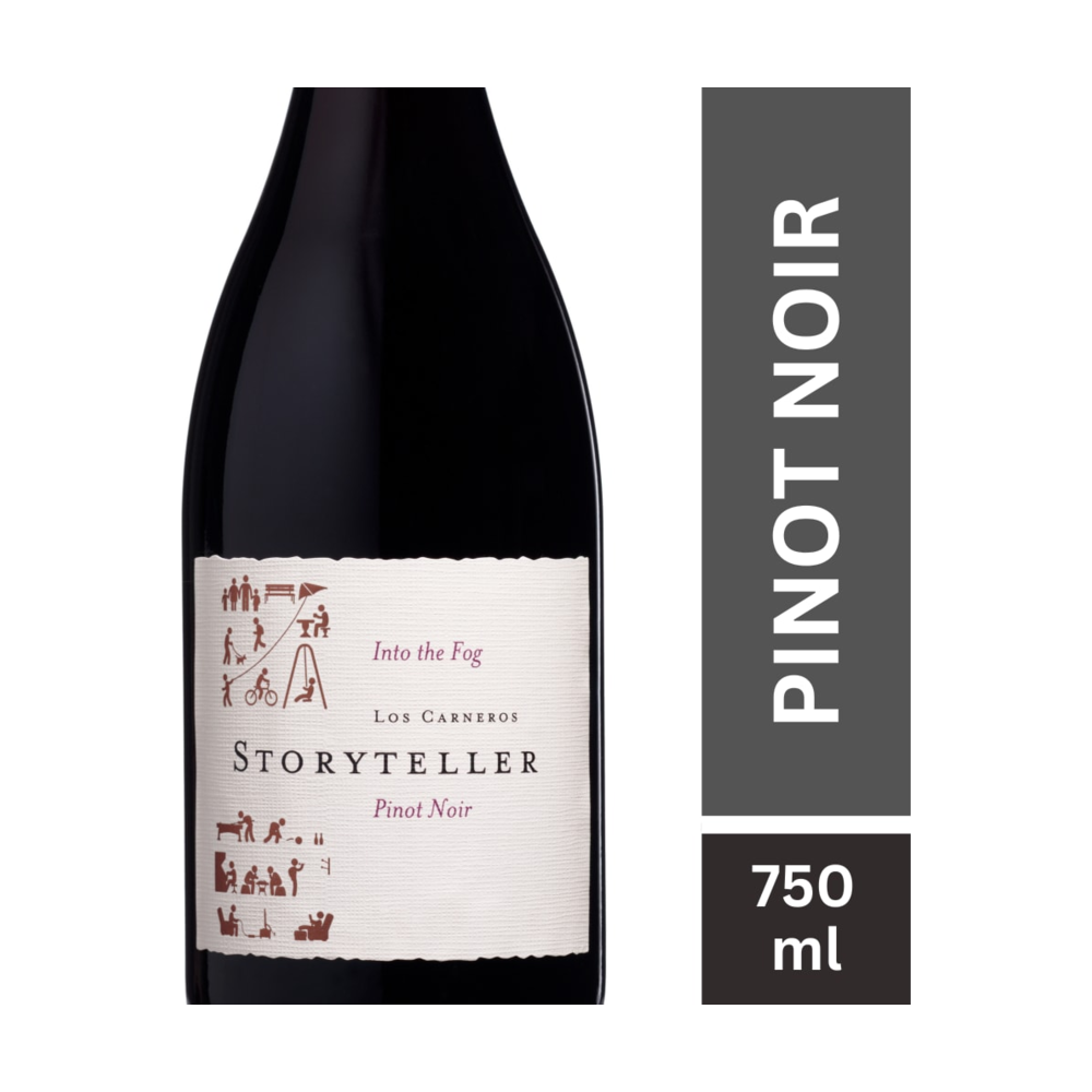 Storyteller Piniot Noir Red California Red Wine bottle