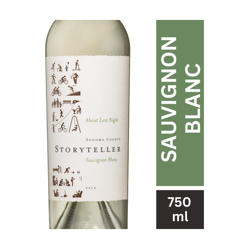 Storyteller Sauvignon Blanc White California Wine bottle