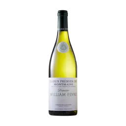 William Fevre Chardonnay Chablis 1er Cru Montmains French White Wine bottle