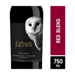 Z. Alexander Brown Red Blend Wine, California bottle