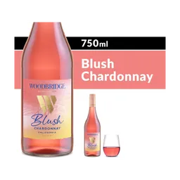 Woodbridge Blush Chardonnay Rosé Wine bottle