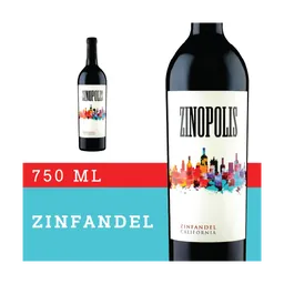 Zinopolis Zinfandel Red Wine bottle