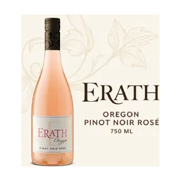Erath Pinot Noir Rosé Oregon Rosé Wine bottle