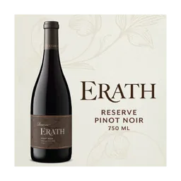 Erath Reserve Collection Pinot Noir Oregon Red Wine bottle