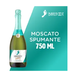 Barefoot Bubbly Moscato Spumante Champagne California Sparkling Wine bottle