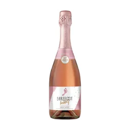 Barefoot Bubbly Brut Rose Champagne California Sparkling Wine bottle