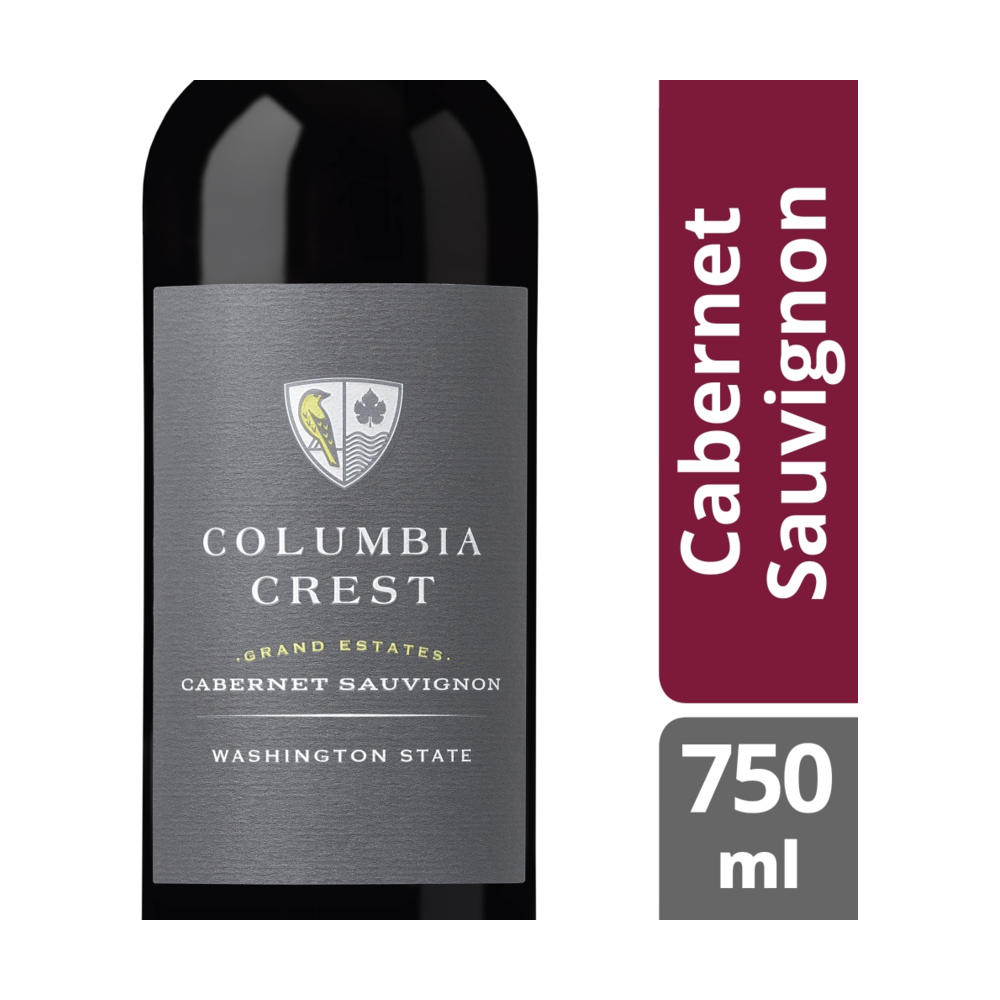 Columbia Crest Grand Estates Cabernet Sauvignon Washington Red Wine bottle