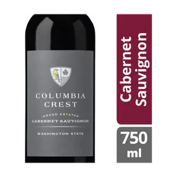 Columbia Crest Grand Estates Cabernet Sauvignon Washington Red Wine bottle