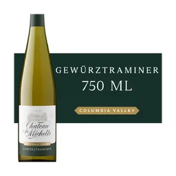 Chateau Ste. Michelle Gewurztraminer Washington White Wine bottle