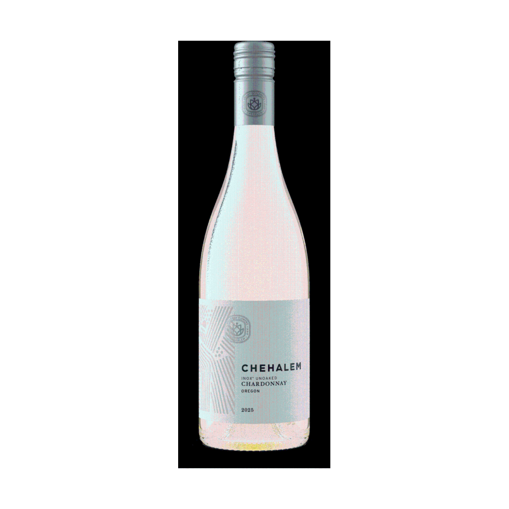 Chehalem INOX Chardonnay Oregon White Wine bottle