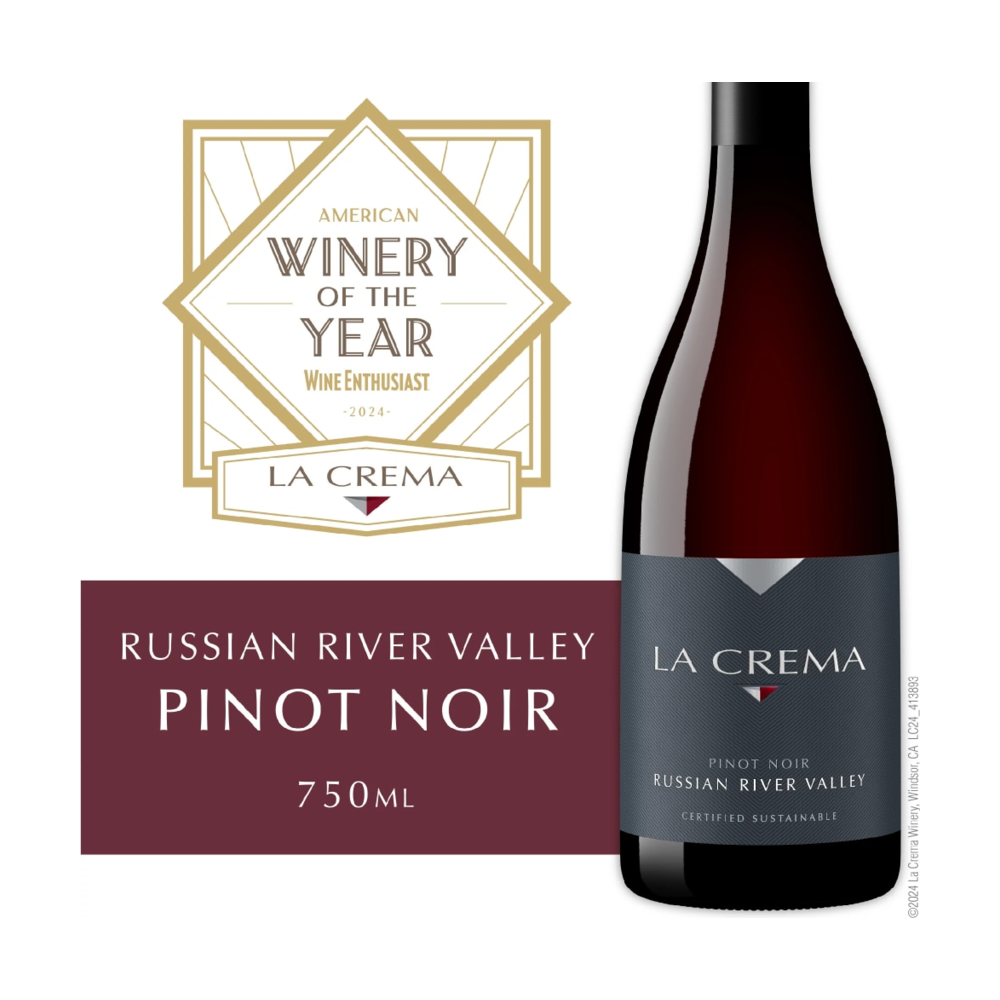 La Crema Russian River Valley Pinot Noir California Red Wine bottle