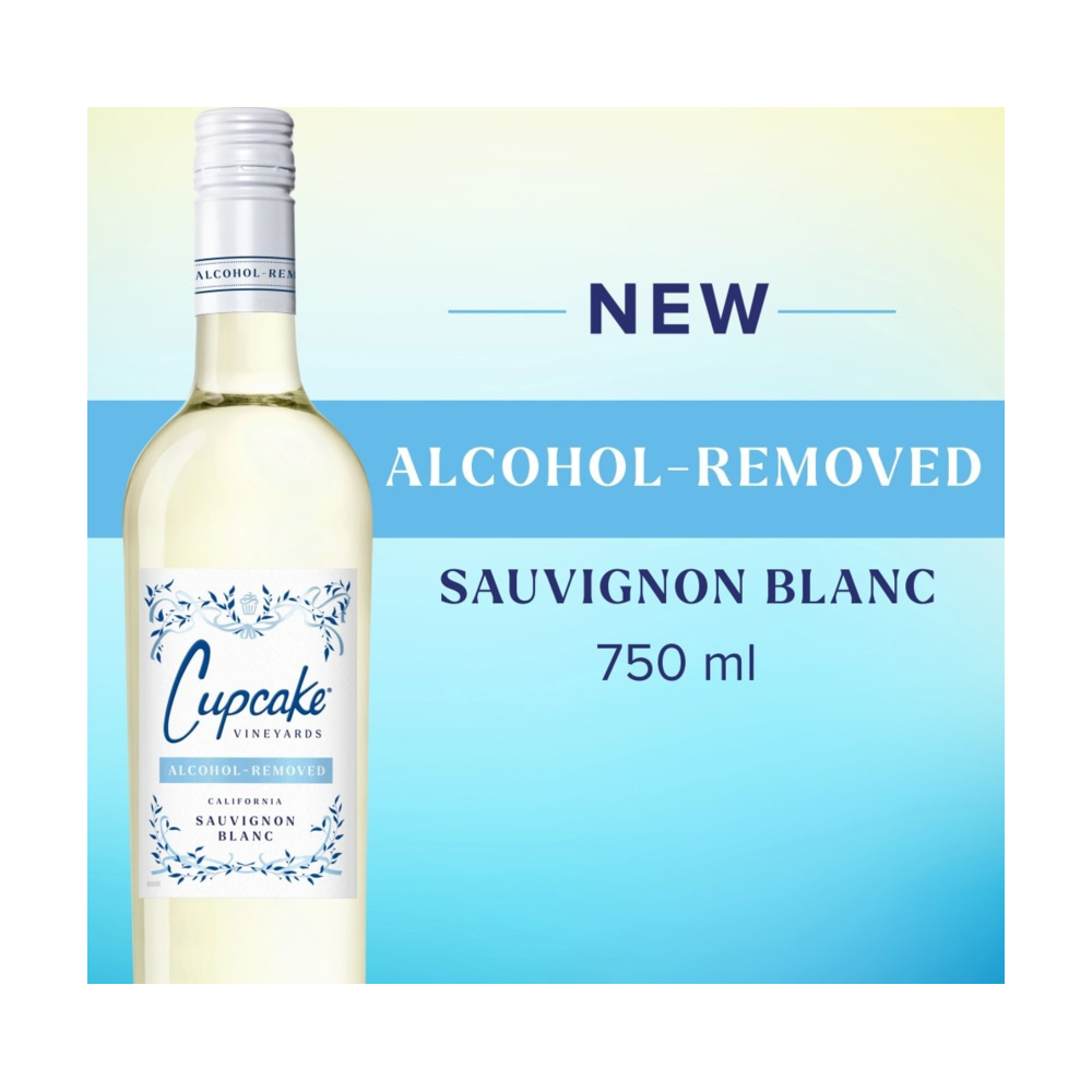 Cupcake Vineyards Alcohol-Removed Sauvignon Blanc California bottle
