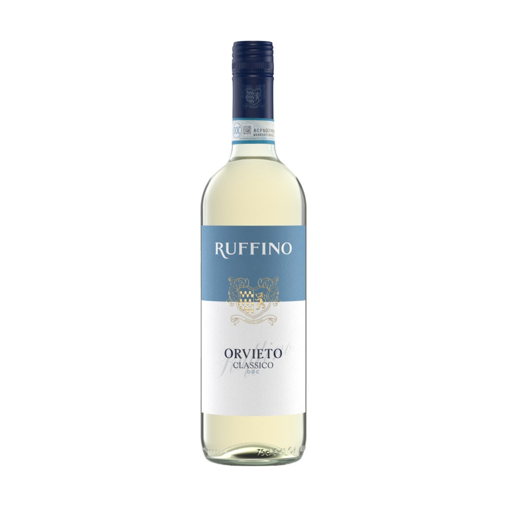 Ruffino Orvieto Classico DOC Italian White Wine bottle