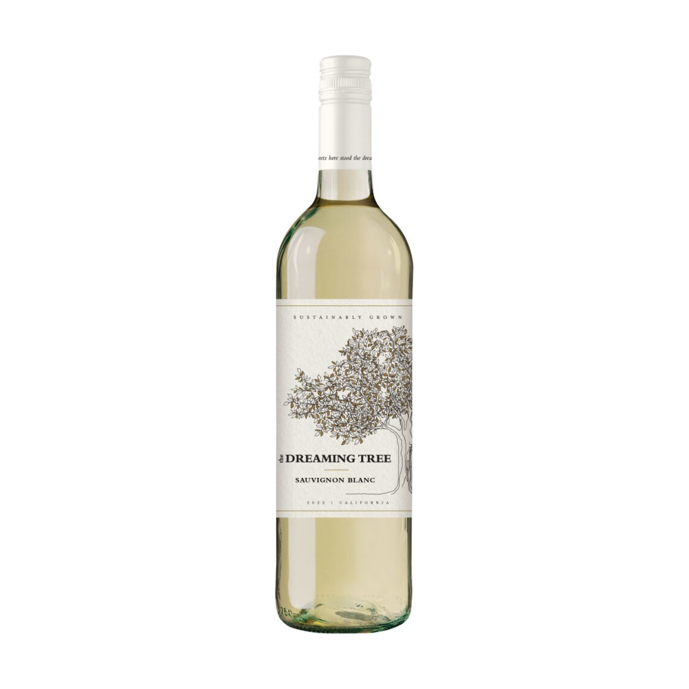 The Dreaming Tree Sauvignon Blanc California White Wine bottle