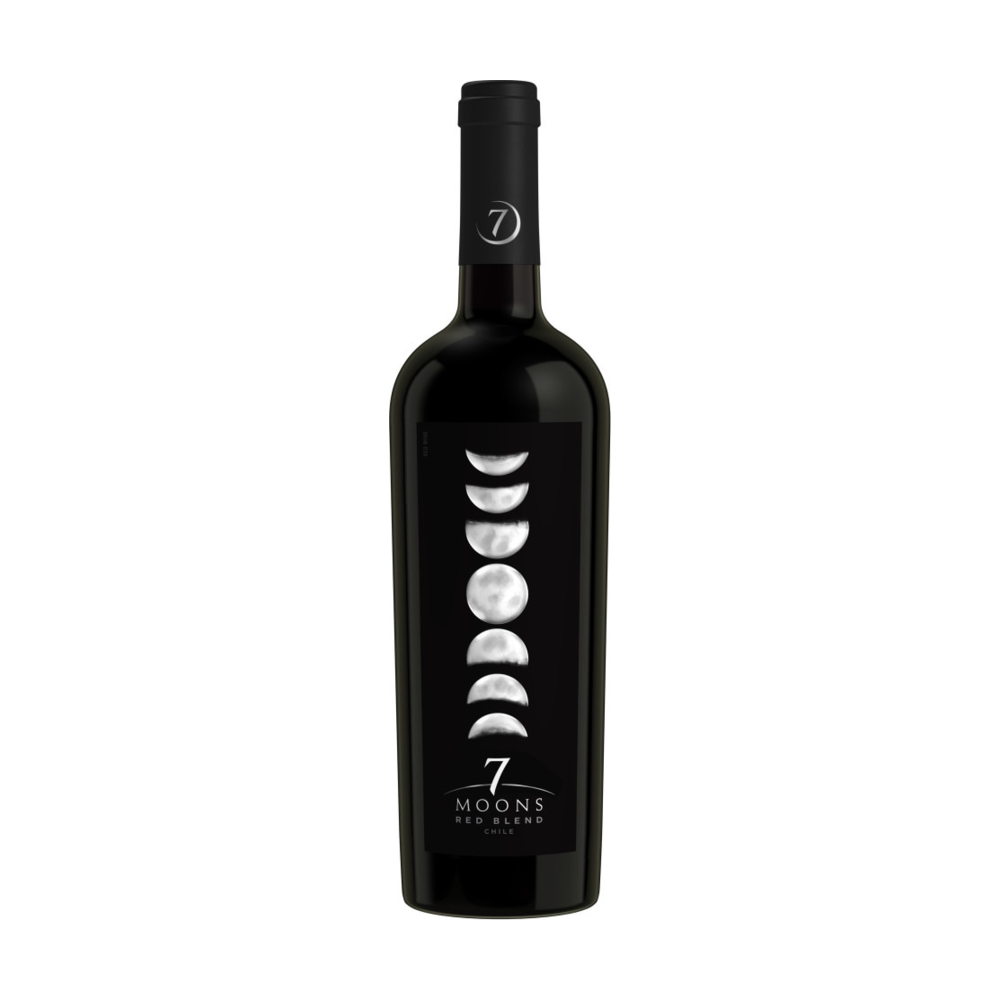 7 Moons Red Blend California Wine bottle