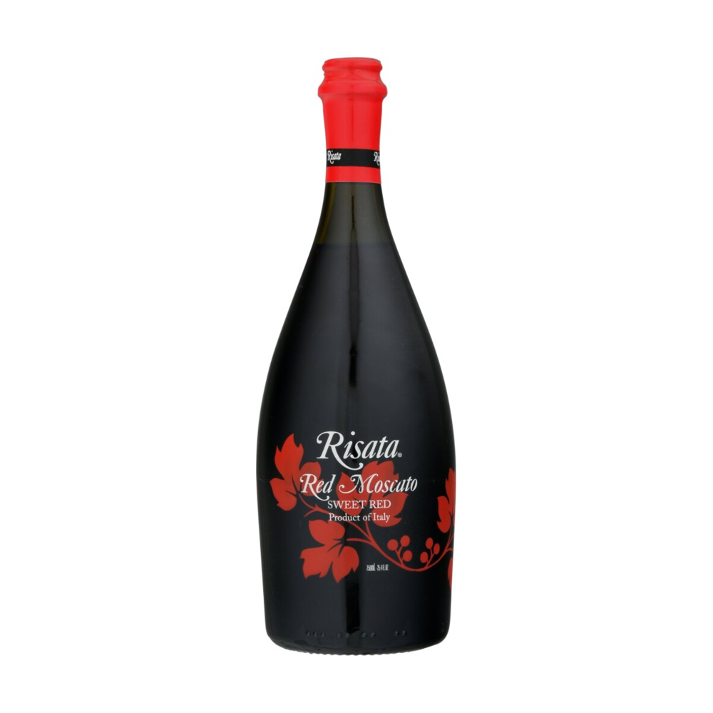 Risata Sweet Red Red Moscato bottle