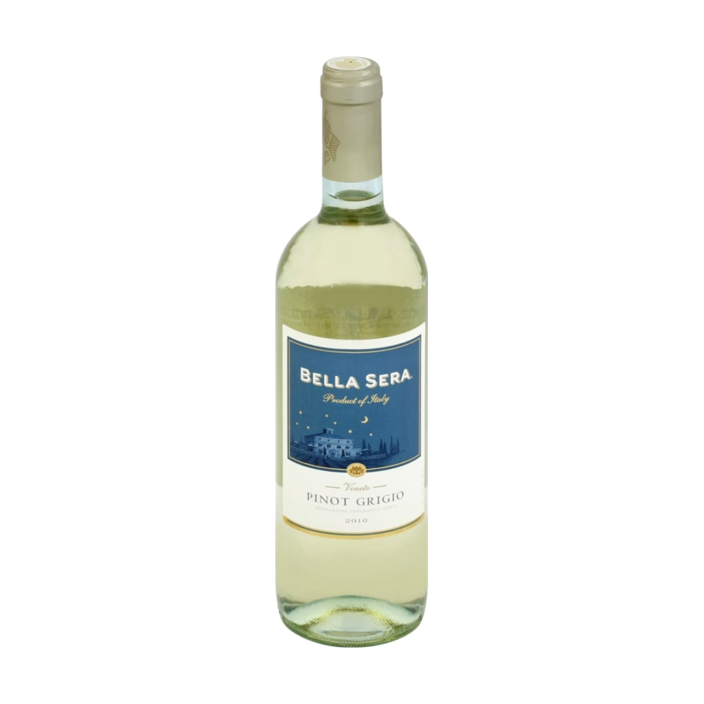 Bella Sera Pinot Grigio Italian White Wine bottle