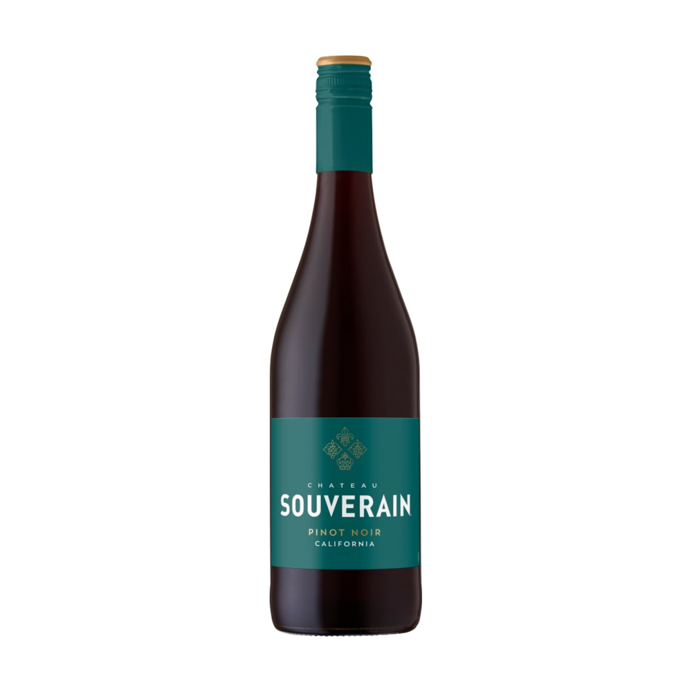 Chateau Souverain Pinot Noir California Red Wine bottle