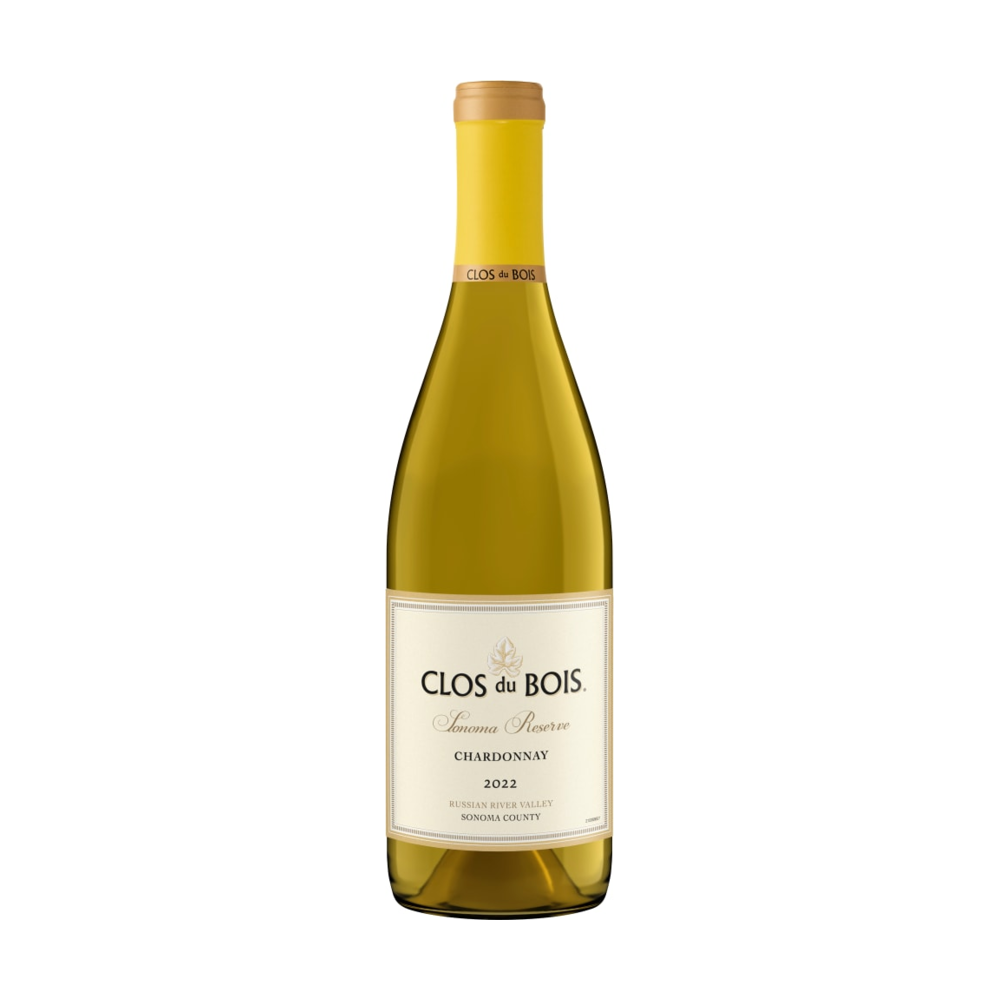 Clos du Bois Sonoma Reserve Chardonnay California White Wine bottle