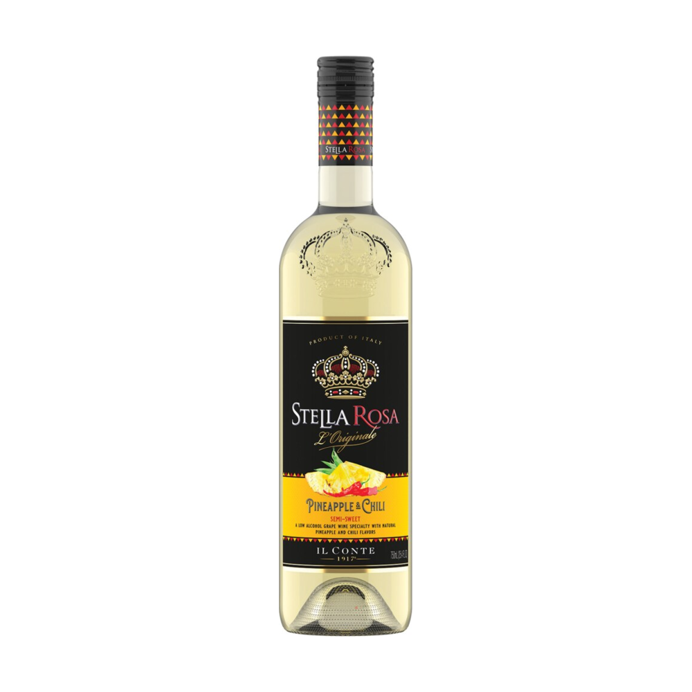 Stella Rosa Pineapple Chili Italian White Wine bottle