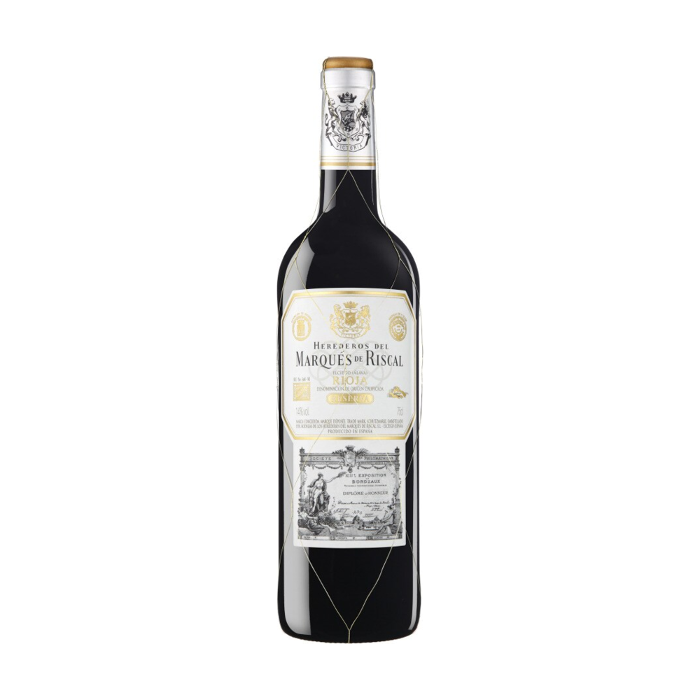 Marques De Riscal Reserva Tempranillo Spain Red Wine bottle