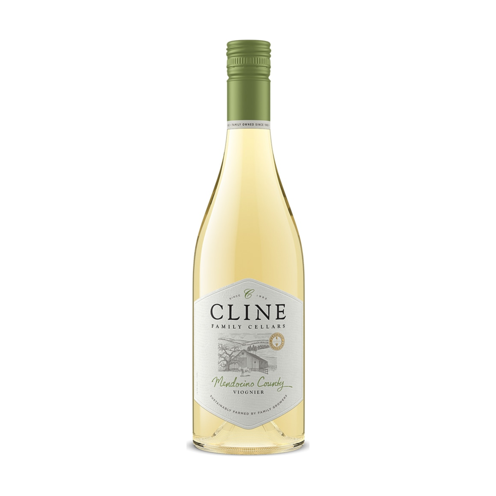 Cline County Collection Viognier California White Wine bottle