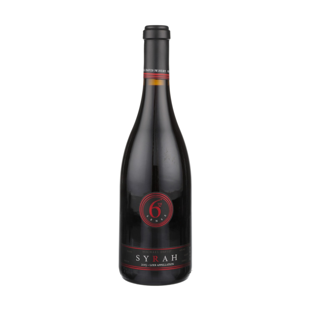 Sixth Sense Syrah California Red Wine bottle