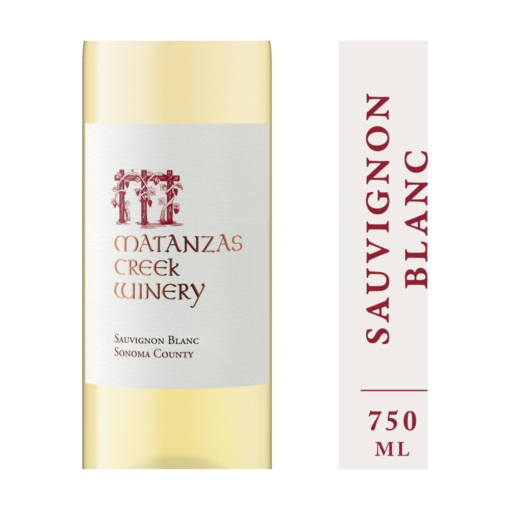 Matanzas Creek Sonoma County Sauvignon Blanc California White Wine bottle
