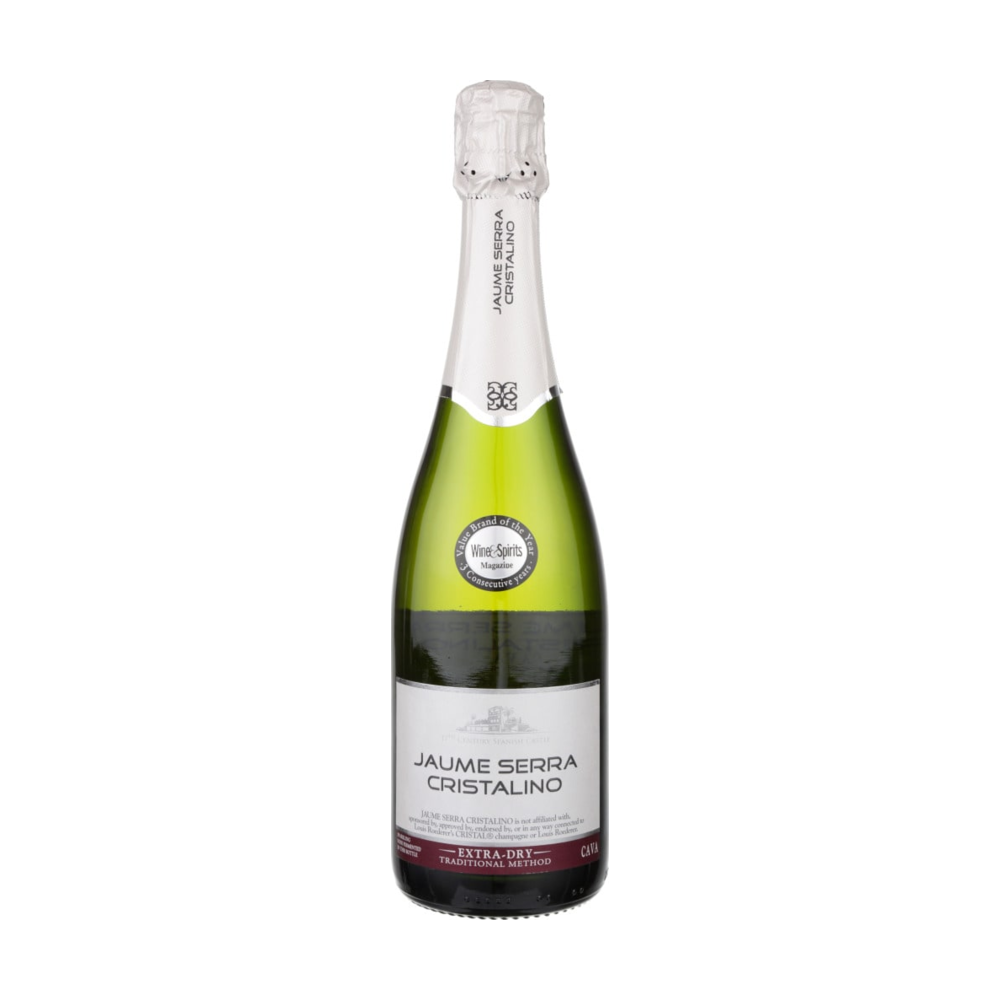 Jaume Serra Brut Cristalino Spain Sparkling Wine bottle
