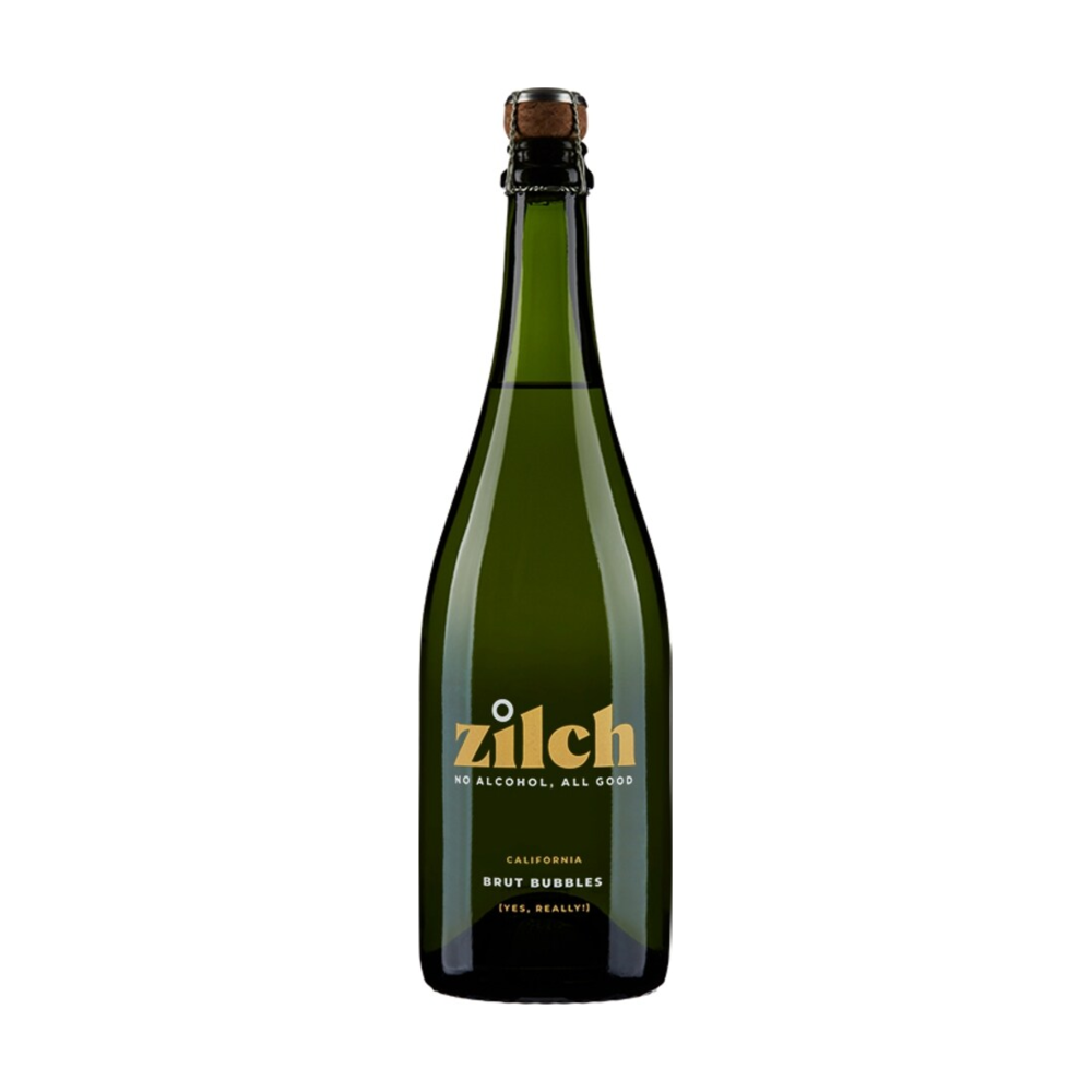 Zilch Brut Bubbles California Non-Alcoholic Sparkling Wine bottle