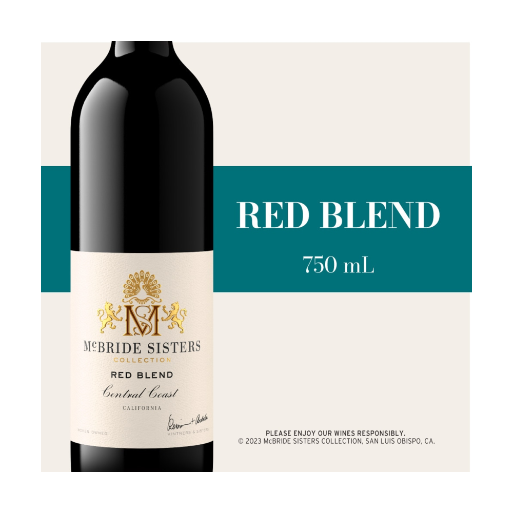 McBride Sisters Collection Red Blend California Wine bottle
