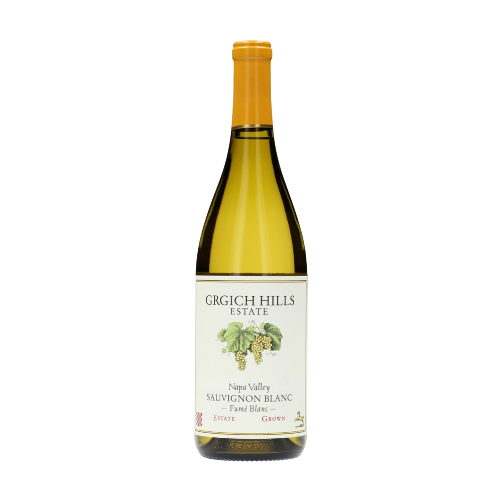 Grgich Hills Sauvignon Blanc California White Wine bottle