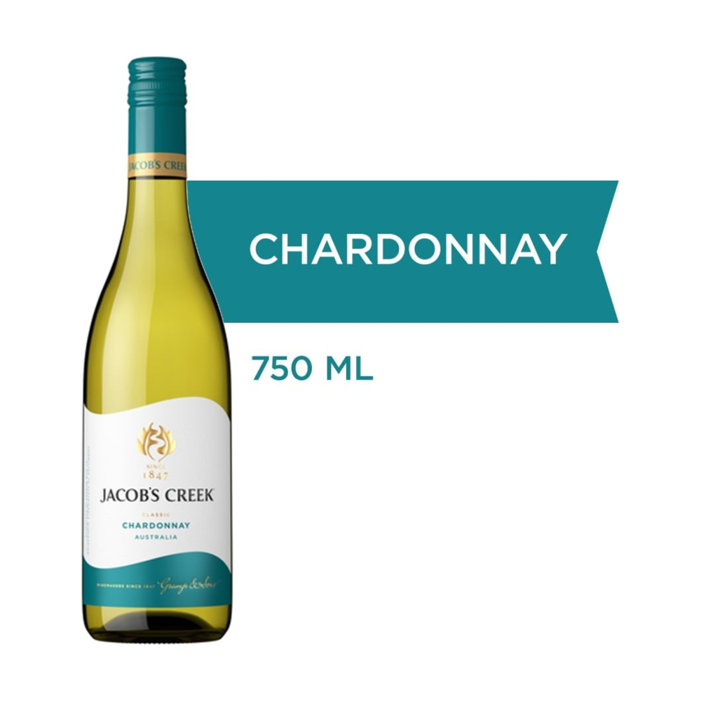 Jacob's Creek Chardonnay South Eastern Australian White Wine bottle