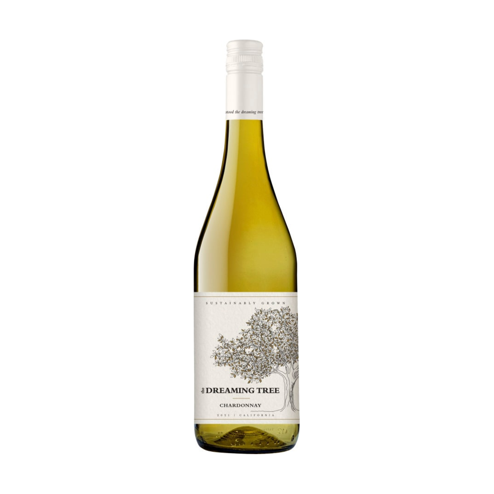 The Dreaming Tree Chardonnay California White Wine bottle