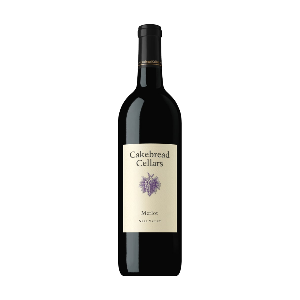 Cakebread Cellars Merlot Napa Valley Red Wine bottle